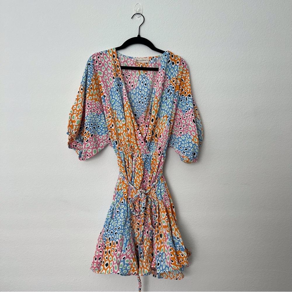 The Impeccable Pig Print Dress Size L